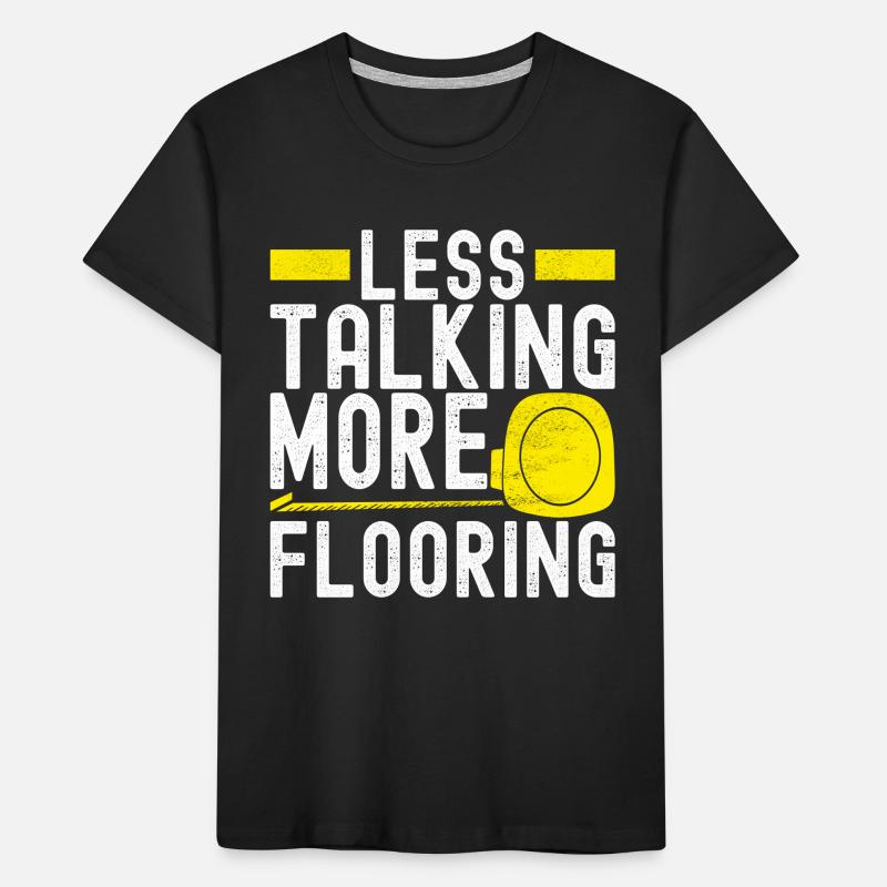 Fliesenleger Bodenleger Kinder Premium Bio T-Shirt