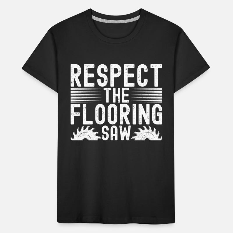 Tiler Floor Layer Kids' Premium Organic T-Shirt