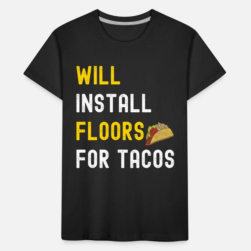 Tiler Floor Layer Kids' Premium Organic T-Shirt