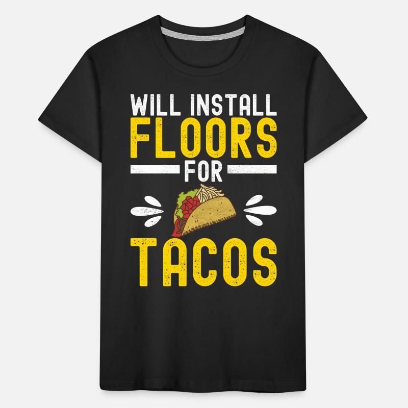 Tiler Floor Layer Kids' Premium Organic T-Shirt