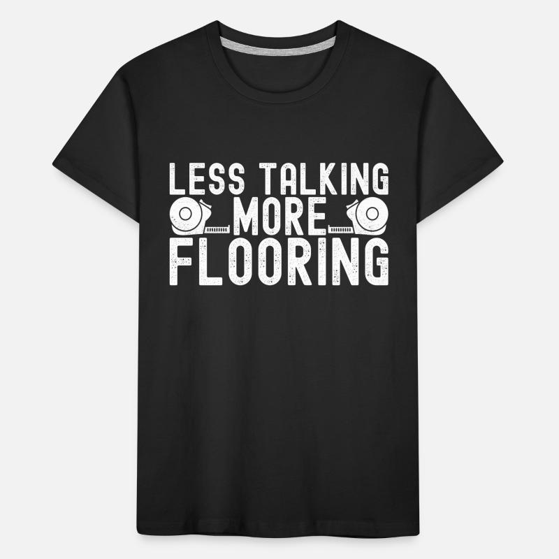Tiler Floor Layer Kids' Premium Organic T-Shirt