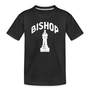 Runner Chess Piece Funny Halloween Party Club - Kids' Premium Organic T-Shirt - black - Front