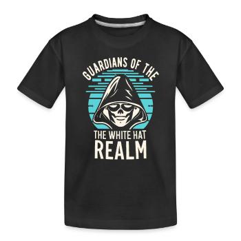 Analyste en piratage éthique Cybersécurité éthique - T-shirt bio Premium Enfant - noir - Devant