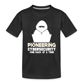 Analyste en piratage éthique Cybersécurité éthique - T-shirt bio Premium Enfant - noir - Devant