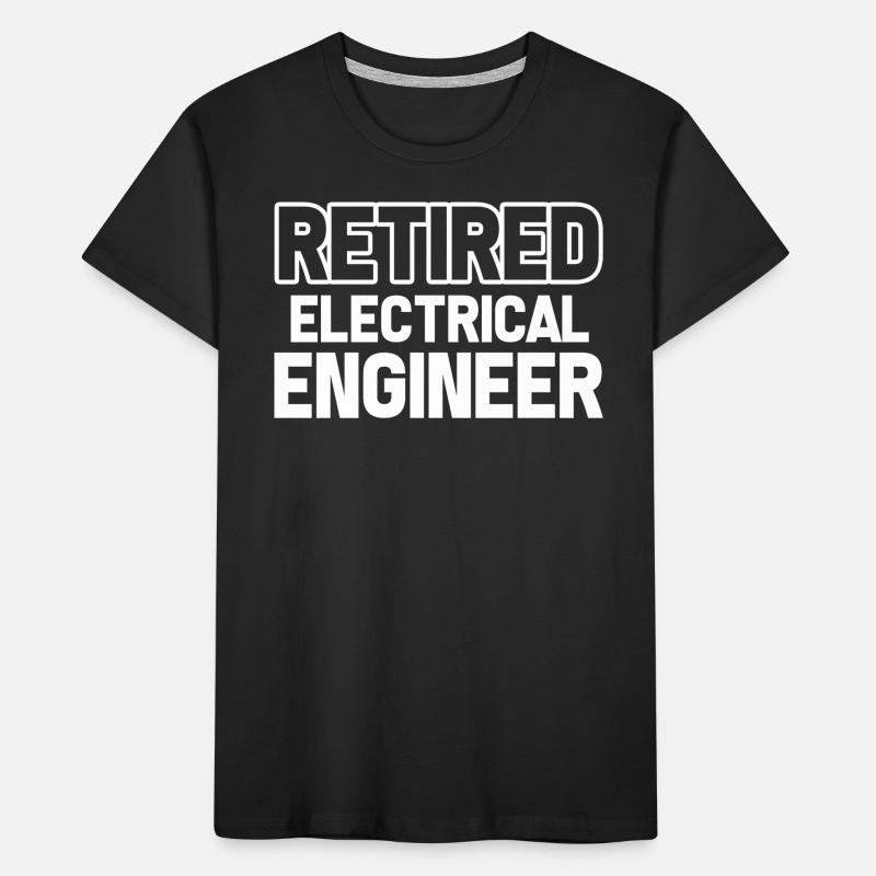 Electrical Engineer Retired Electrical Engineer Kids' Premium Organic T-Shirt