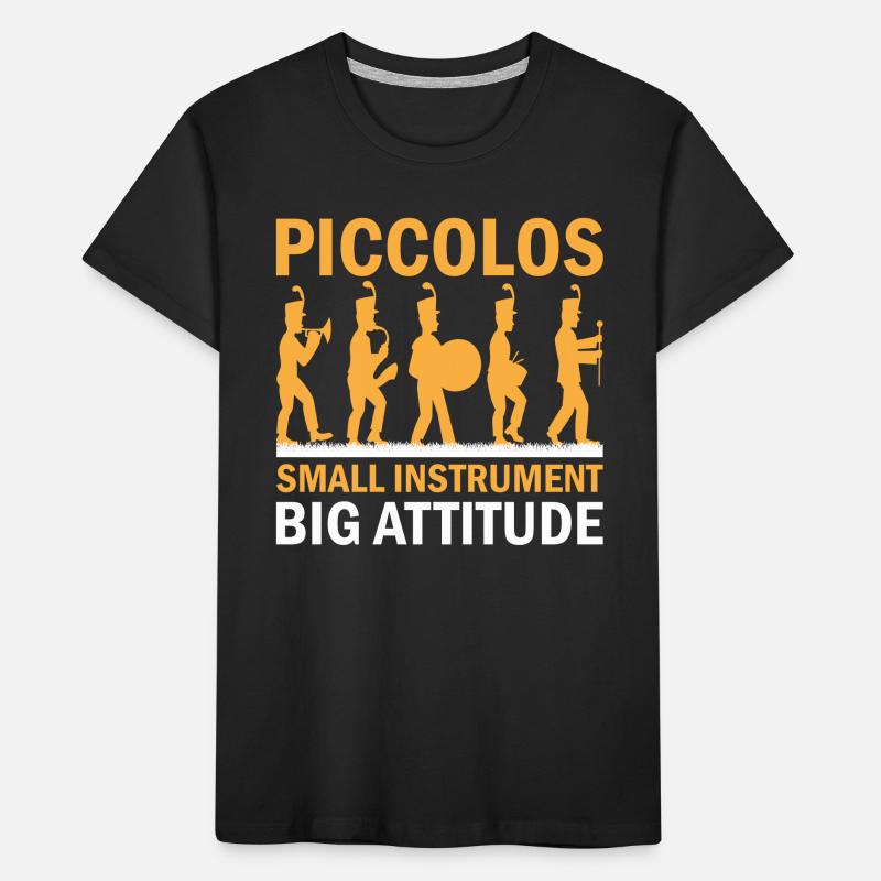 Marching Band Sayings Funny Marching Instruments Kids' Premium Organic T-Shirt