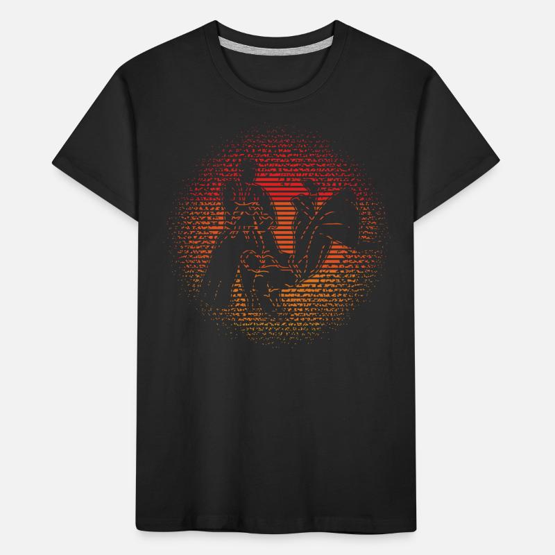 Aikido Børne premium T-shirt økologisk