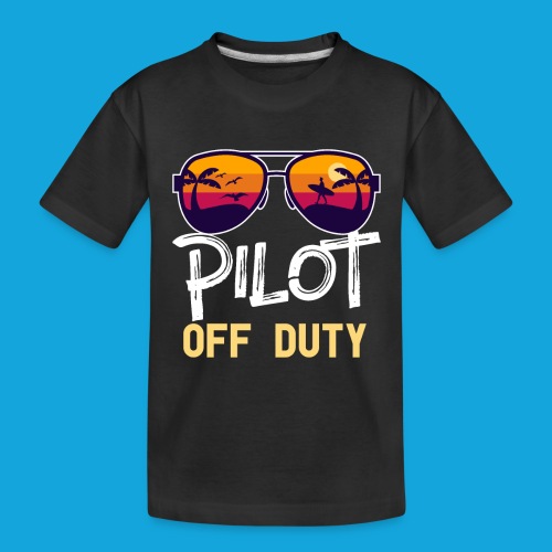 Pilot Of Duty - Kinder Premium Bio T-Shirt