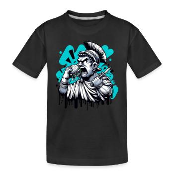 Hamburg Roman History Roman Empire - Kids' Premium Organic T-Shirt - black - Front