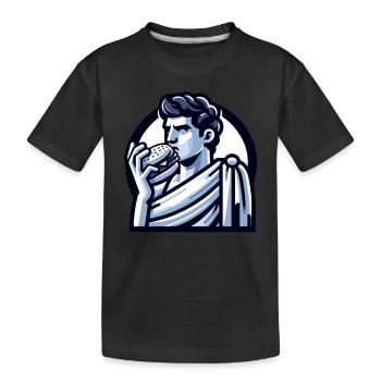 Hamburg Roman History Roman Empire - Kids' Premium Organic T-Shirt - black - Front
