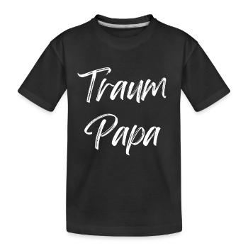 Traum Chef - Kinder Premium Bio T-Shirt - Schwarz - Vorne