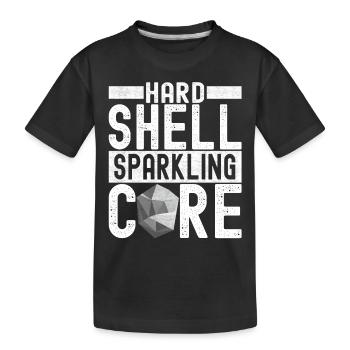 Geologe Geologie - Kinder Premium Bio T-Shirt - Schwarz - Vorne