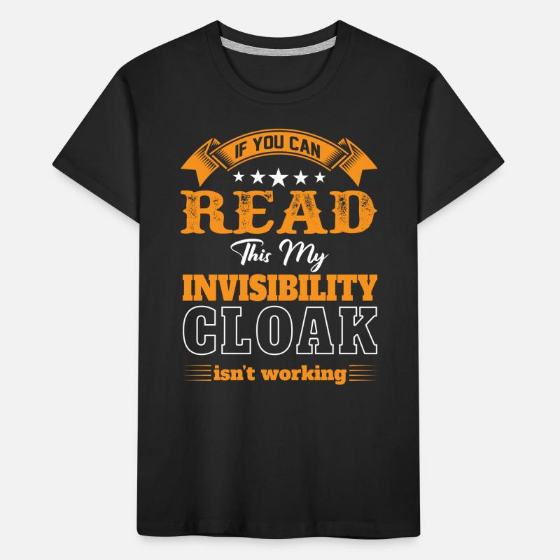 My invisible coat doesn't work Kids' Premium Organic T-Shirt