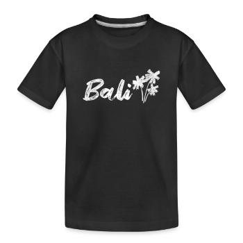 Bali - T-shirt bio Premium Enfant - noir - Devant