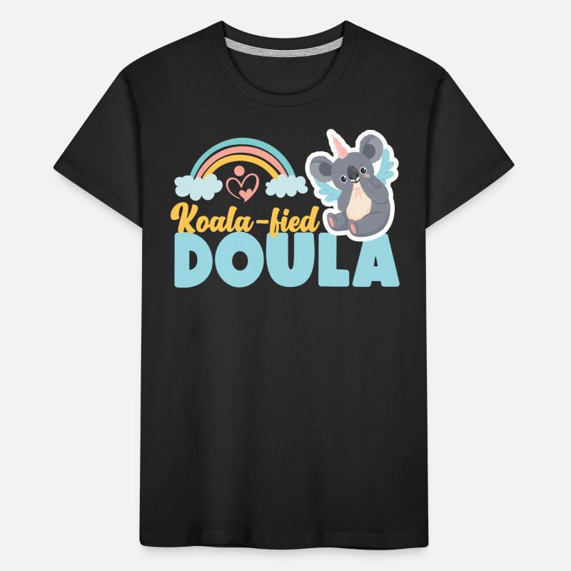 Doula Birth Worker Koala Kids' Premium Organic T-Shirt