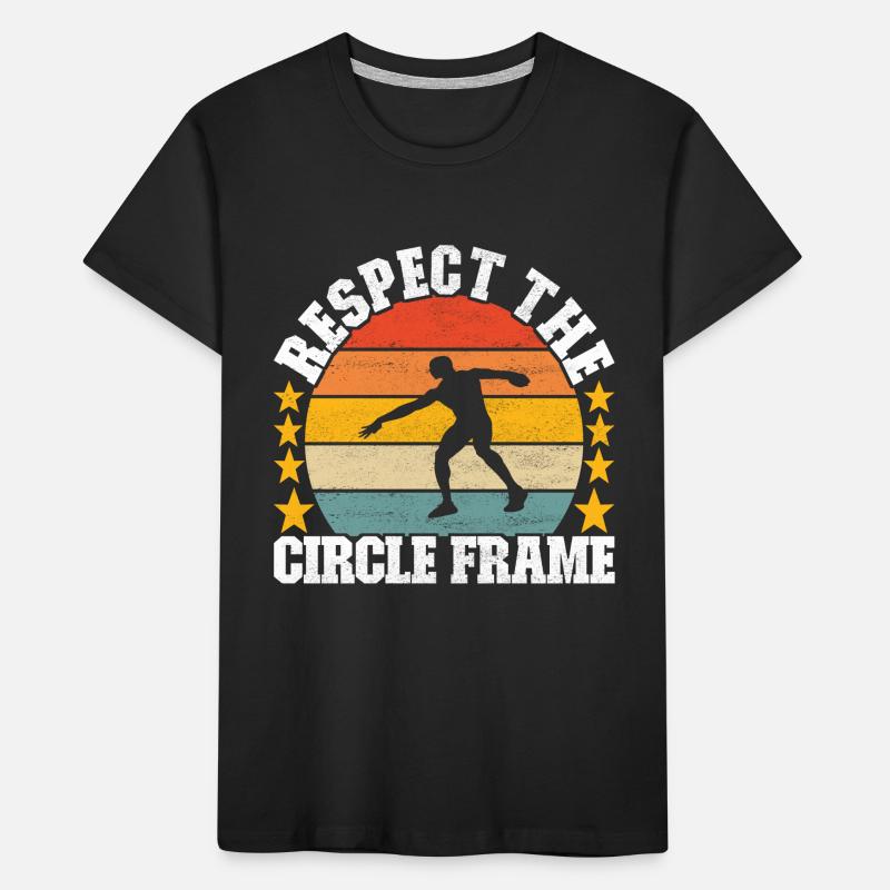 Lancer du disque Lancer du disque T-shirt bio Premium Enfant