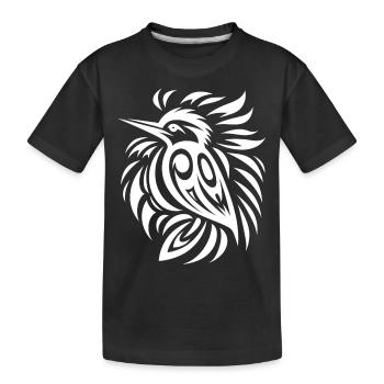 Pic Amérindien Zodiaque - T-shirt bio Premium Enfant - noir - Devant