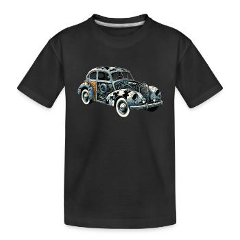 Puzzle Lover Jigzaw Puzzle Jeu de société Puzzler - T-shirt bio Premium Enfant - noir - Devant