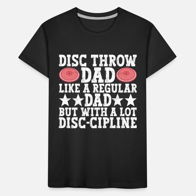 Diskuswerfer Diskuswerfen Kinder Premium Bio T-Shirt