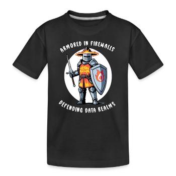 Analyste Piratage Éthique Cybersécurité Éthique - T-shirt bio Premium Enfant - noir - Devant