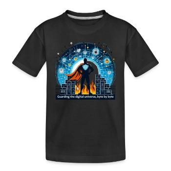 Analyste en piratage éthique Cybersécurité éthique - T-shirt bio Premium Enfant - noir - Devant