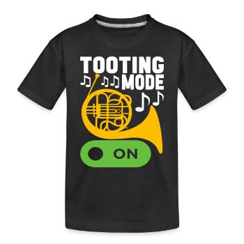 Cor Cuivres - T-shirt bio Premium Enfant - noir - Devant