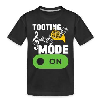 Cor Cuivres - T-shirt bio Premium Enfant - noir - Devant