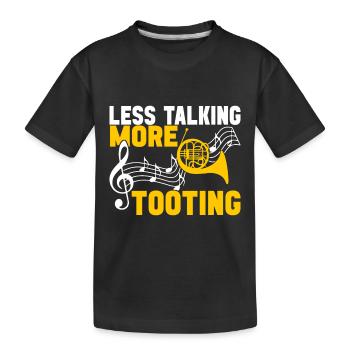 Cor Cuivres - T-shirt bio Premium Enfant - noir - Devant