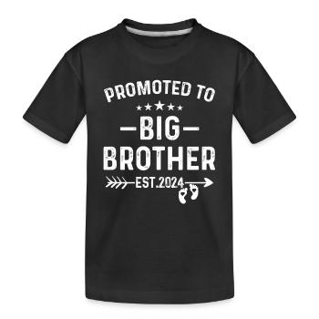 Promu au rang de Big Brother Est 2024 Bro Est 2024 - T-shirt bio Premium Enfant - noir - Devant