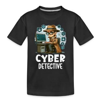 Analyste en piratage éthique Cybersécurité éthique - T-shirt bio Premium Enfant - noir - Devant