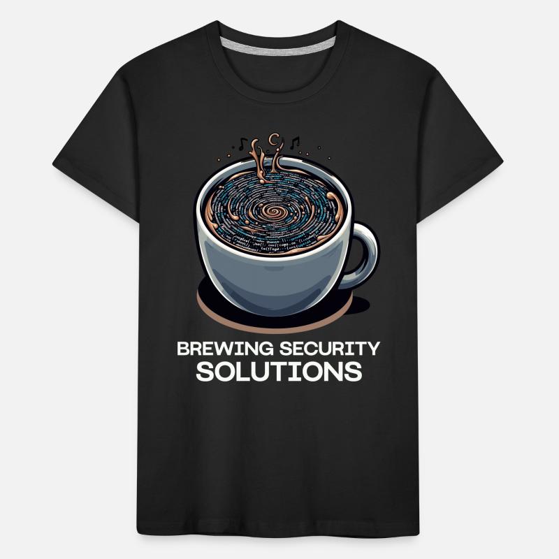 Ethical Hacking Analyst Ethical Cyber Security Kinder Premium Bio T-Shirt