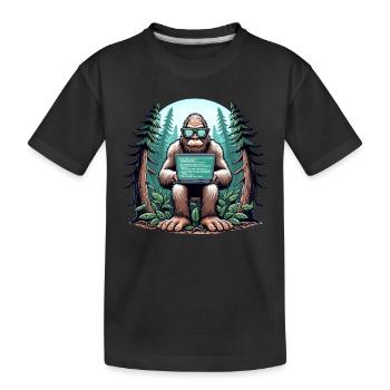 Analyste en piratage éthique Cybersécurité éthique - T-shirt bio Premium Enfant - noir - Devant
