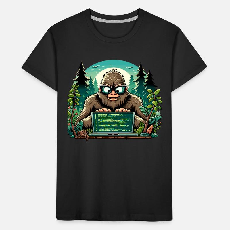 Ethical Hacking Analyst Ethical Cyber Security Kids' Premium Organic T-Shirt