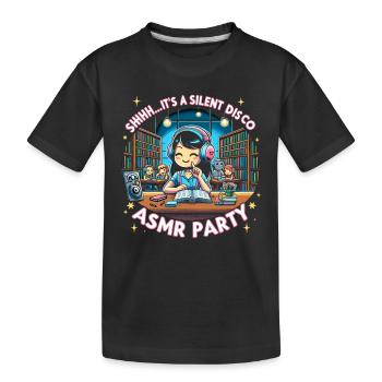 Asmr Chuchotement Asmr Enthousiaste Pleine conscience - T-shirt bio Premium Enfant - noir - Devant