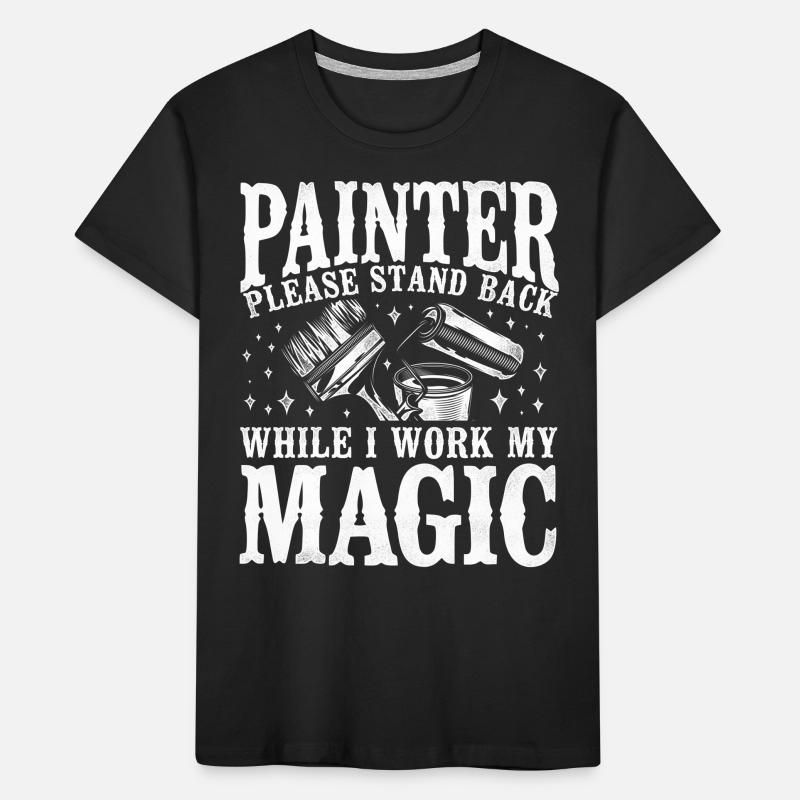 House Painter Decorator Painter Kinder Premium Bio T-Shirt