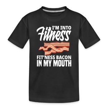 Lard - T-shirt bio Premium Enfant - noir - Devant