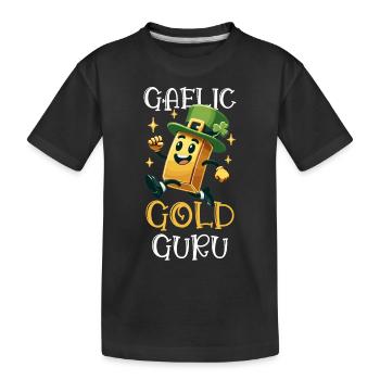 Trader d’or Forex Trader XAUUSD Trader - T-shirt bio Premium Enfant - noir - Devant