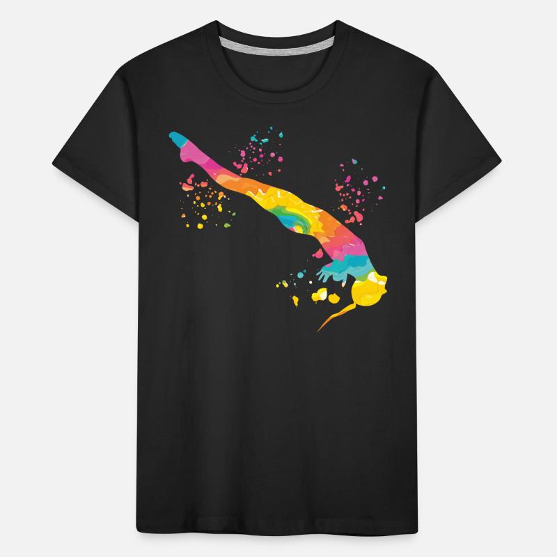 Plongée Plongée synchronisée T-shirt bio Premium Enfant