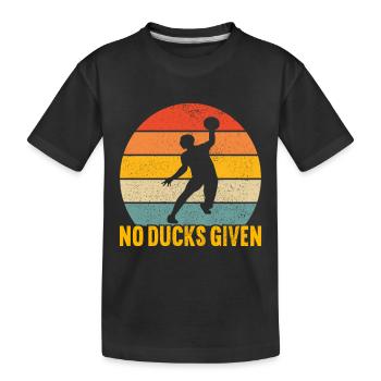 Ballon chasseur Ballon chasseur - T-shirt bio Premium Enfant - noir - Devant