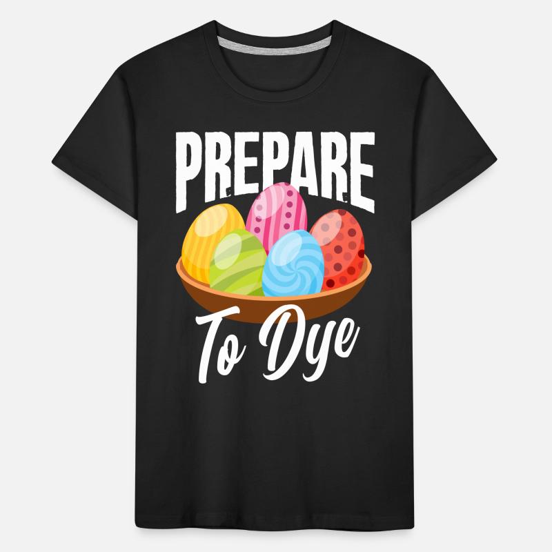 Easter Eggs Coloring Easter Pun Kids' Premium Organic T-Shirt