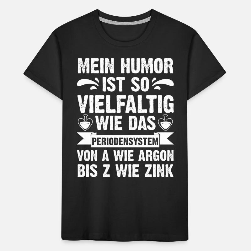 Chemist Science Physics Chemistry Kids' Premium Organic T-Shirt