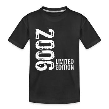 Limited Edition 2006 Men Boy 18 Years Vintage - Kids' Premium Organic T-Shirt - black - Front