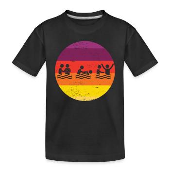 Église de baptême chrétienne religieuse baptisée en - T-shirt bio Premium Enfant - noir - Devant