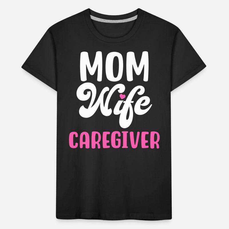 MUTTER EHEFRAU PFLEGERIN Kinder Premium Bio T-Shirt