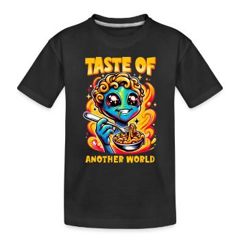 Zone extraterrestre extraterrestre 51 Ufo Space Geek - T-shirt bio Premium Enfant - noir - Devant