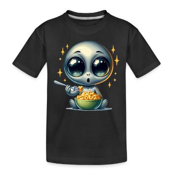 Zone extraterrestre extraterrestre 51 Ufo Space Geek - T-shirt bio Premium Enfant - noir - Devant