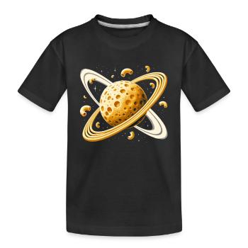 Alien Extraterrestrial Area 51 Ufo Space Geek - Kinder Premium Bio T-Shirt - Schwarz - Vorne