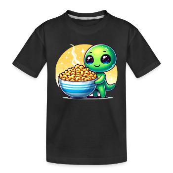 Zone extraterrestre extraterrestre 51 Ufo Space Geek - T-shirt bio Premium Enfant - noir - Devant