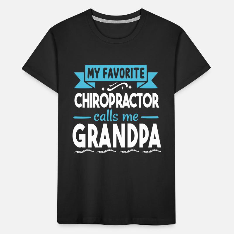 Chiropractor Chiropractic Kids' Premium Organic T-Shirt