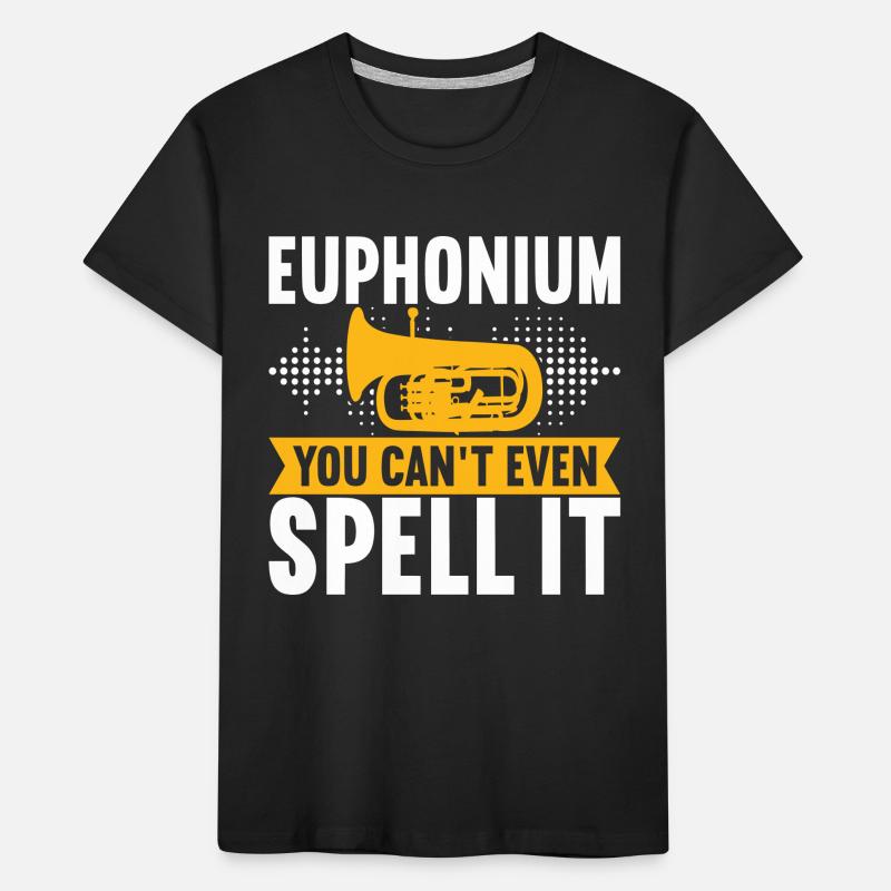 Euphonium Euphonist Kids' Premium Organic T-Shirt